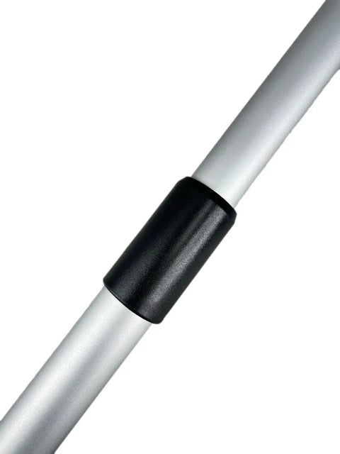 Telescopic Trolling Motor Extension Handle For Boats Heavy Duty Adjustable From 35 To 54 Inches Anodized Aluminum Tube With Anti Slip Rubber Grip