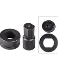 Heavy Duty Hydraulic Punching Slotted Die Set For CH70 Punching Machine, assorted dies shown for metal fabrication.