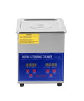 Ultrasonic Cleaner Machine With 1.3L Stainless Steel Tank, Digital Timer And Heater For Glassware Jewelry Watches Parts Degreasing Bath, Easy Touch Key Operation.