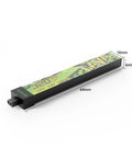 Lava II 1S LiHV Battery 320mAh 95C With BT2 Connector for Tiny Whoop Drones, showcasing dimensions, 64mm x 10mm x 6mm