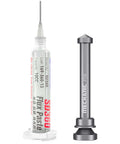 SD360 No Clean Solder Flux Paste with metal push rod for electronics PCB and SMD BGA IC repair, 10cc syringe