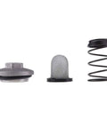 Premium Gy6 Oil Filter Mesh Spring Set With Drain Plug And Secure Aluminum M30 Screw Plus Rubber O-ring For Perfect Seal And Leak Free Performance On Your Scooter Or ATV Engine: drain plug, mesh filter, spring