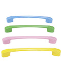 8 Pack 5 Inch Hole To Hole Cartoon Pulls For Kids Room Wardrobe Doors And Drawers Handles With Screws Yellow Blue Green Pink