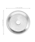 Heavy Duty Metal Detector Buzzer Components 100 Piece Replacement Kit 1.1 inch silver buzzer module for reliable alarms.