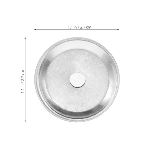 Heavy Duty Metal Detector Buzzer Components 100 Piece Replacement Kit 1.1 inch silver buzzer module for reliable alarms.