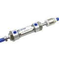 Hardworking Air Cylinder MFJ32X200-100S Dope Industrial Grade Pneumatic Cylinder with aluminum body and quick-connect fittings