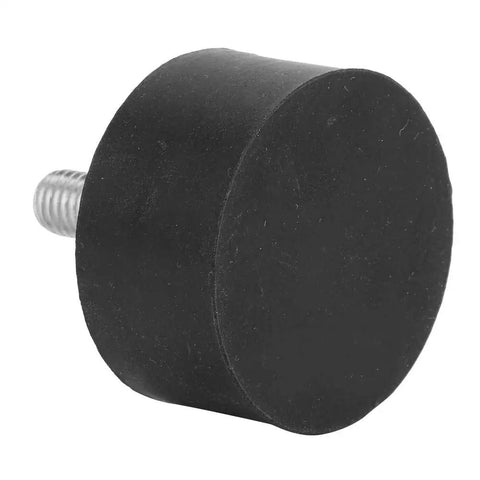 4 Pack Vibration Rubber Bobbin Mount Isolators With M8x23 Thread For Automotive Machinery Fitness Equipment Electronic Instruments Generators Motors Power Tools VE40x20 Durable Anti Vibration Isolators For Noise Reduction And Longevity, black rubber mount