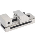 TMY Q50 High Precision Fast Acting Flat Vise And Right Angle Milling Bench Fixture For Surface Grinding shown from the side.