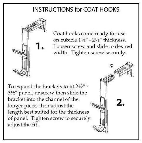 Built Different Cubicle Wall Hook With Super Heavy Duty Double Hangers For Offices And Bathrooms Hella Sturdy Coat Bag Backpack Storage Quick Install Fits Standard Walls Rock Solid For Daily Grind
