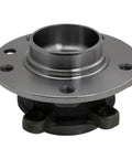 Heavy Duty Rear Wheel Bearing And Hub Assembly Pair For Fiat 500X All Wheel Drive Built Like Iron For Smooth Rides Every Mile 2016 Through 2018 Two Piece Bolt On Set, close-up view of the hub assembly.