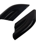 Premium Black Protective Shell Caps For Hyundai Tucson 2004-2008 Roof Rack Rails Kit - Durable High Temp Resistant End Covers, pair