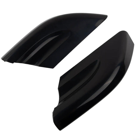 Premium Black Protective Shell Caps For Hyundai Tucson 2004-2008 Roof Rack Rails Kit - Durable High Temp Resistant End Covers, pair