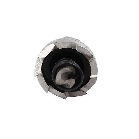 Close-up of Pro Grade 17mm Hole Saw from Pro Grade 17mm Hole Saw Kit With 68mm Overall Length And 14mm Cutting Depth HSS Spring Loaded Set Of 4