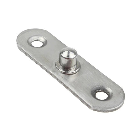 1Pc Stainless Steel 360 Degree Rotating Door Pivot Hinge For Cabinets And Folding Kitchen Doors Hidden Rotary Hardware Fastener