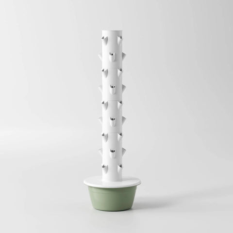 Dope Vertical Hydroponic Tower Garden With 10 Layer Soilless System And 40 Planting Holes BPA Free Indoor Outdoor Use