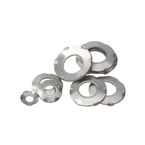 Heavy Duty Claw Lock Washers Deliver A Knuckle Busting Grip To Halt Bolts From Shaking Loose On Rough Job Sites Premium 304 Stainless Steel.