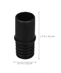 Four Piece 22mm Threaded Tips Replacement For Broom Handles And Household Cleaning Tools Plastic Multi Tool Adapter Screw On Connector