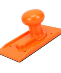 Badass Woodworking Push Block Crafted From Heavy Duty Abs Plastic With An Orange Non Slip Grip Pad for safe table saw use.
