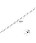 Amazon 5-piece 304 stainless steel round capillary tube, 3x2 mm OD×ID, 300 mm length