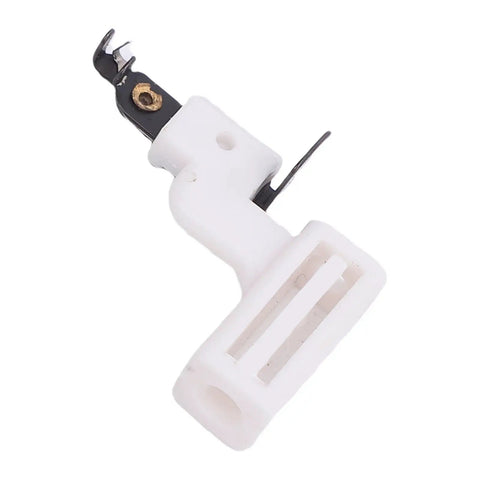 Effortless Needle Threader For Home Sewing Machines Plastic Multifunction Threading Tool That Works With Cotton Fine And Heavy Threads No Sweat Threading One Push For Easy Seams And Craft Projects, white plastic sewing needle threader