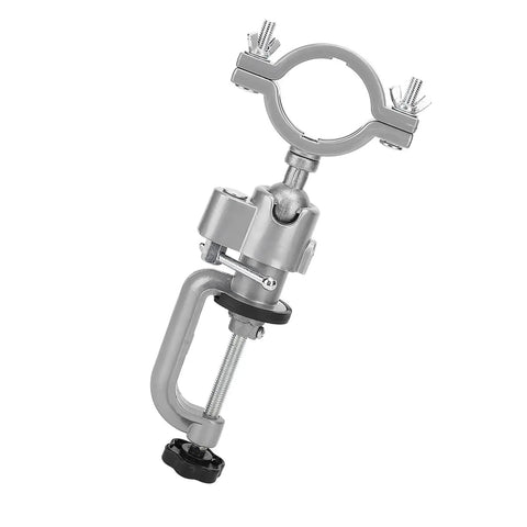 Rock Solid Bench Grinder Stand With Beefy Aluminum Alloy Clamp Universal Angle Grinder Holder Stable Vise Clamp Power Tool Mount For Drill And Grinder Fits Most Benches, aluminum alloy clamp