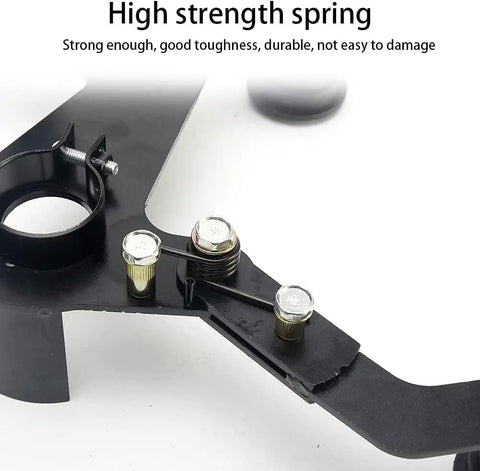 Belt Sander Adapter for Angle Grinder Turn Your Grinder Into a Quick Sanding Beast for Tubes and Pipes, spring detail