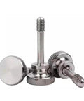 M3x10mm Captive Screws With Knurled Thumb Head Stainless Steel 4 Pack Heavy Duty Panel Fasteners For Metal Enclosures Electronics Cabinets