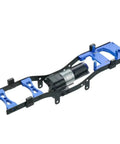 Metal RC Car Chassis Frame For 1 Sixteenth Scale C14 C24 With Wheelbase Shell, blue upgrade kit for RC cars and trucks.