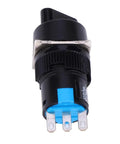 Universal Rotary Changeover Switch 16mm Panel Mount Cam Selector Latching Push Button Switch 2 Or 3 Position Handles AC 250V 3A And DC 30V 5A