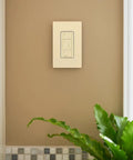Smart Dimmer Switch For ELV Lighting With Hub Required, 250W LED, Single Pole And 3-Way Compatibility, Neutral Required, wall mounted