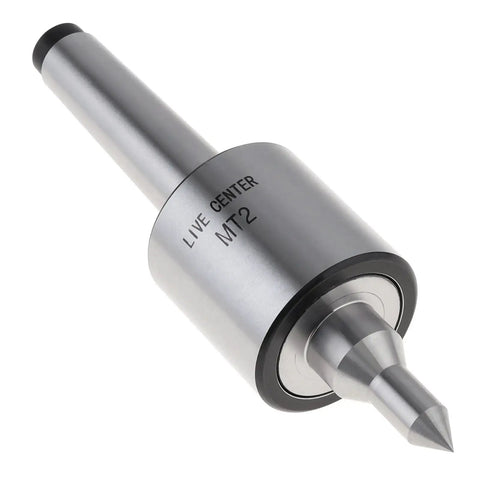 60 Degree Live Revolving Center Pro Grade Carbon Steel High Precision Lathe Tailstock CNC Tool For Lathe Chuck Machine, MT2 size