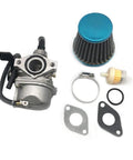 Gasket With Air Filter Kit Fits PZ19 50cc 70cc 90cc 110cc 125cc ATV Dirt Bike Go Kart Motorcycle Racing Replacement components shown
