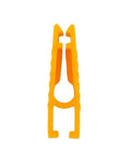 Orange clip from the 220 Piece Assorted Auto Blade Fuse Kit For Cars Trucks And SUVs With Clips Includes Mini And Standard Fuses 2 To 35 Amp Set