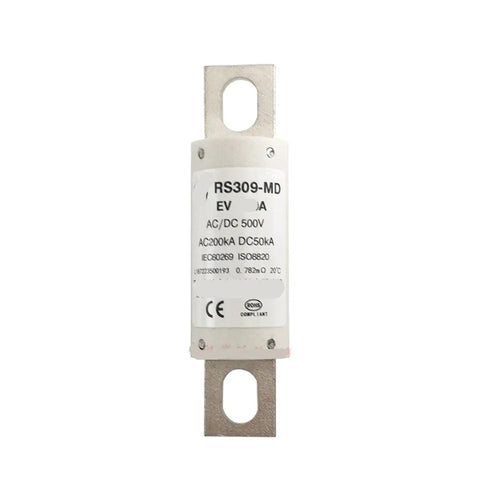 High Performance EV Cartridge Fuse 40A Through 200A 500V Amp Plug And Play Battery Shield For Electric Rides, heavy-duty design.