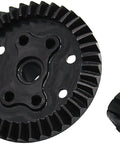 Beefy 39T 10T Helical Rear Gear Set for Traxxas Mini XRT RC Car Center Differential or Slipper Clutch, heavy-duty steel