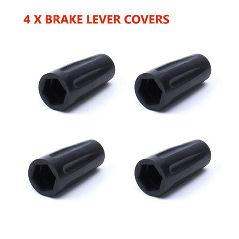 Dope 2500mm Bicycle Hydraulic Disc Brake Hose Kit For Shimano BH59 System Includes 4 black brake lever covers