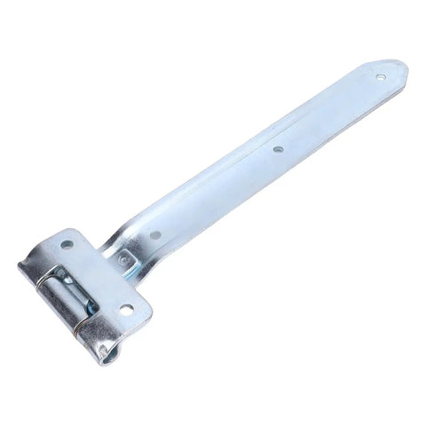 16 Inch Offset Bent Metal Trailer Door Hinge Strap for Side Enclosed Cargo Utility RV Door with Wear Prevention