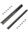 Two Piece 8 Inch 270 Degree Piano Hinge Set For Cabinets And Cupboards, Concealed Continuous Hinge Hardware shown with screws