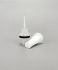 Flat Jet Nozzle For GM03 Manual Powder Coating Gun NF21 1007935 Replacement Part, shown in white with durable aluminum construction