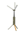 Upgraded Telescopic Camping Light With 15600mAh Battery showing extended legs and rotatable lantern.