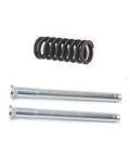Door Hinge Repair Kit Full Set With Pins Springs And Bushings For Front And Rear Doors DIY Direct Replacement No Drilling Required Easy Install Quick Fix Compatible With Most Cars And Models, showing metal pins and a spring