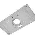 Rock Solid Aluminum Router Table Insert Plate Fits Dcw600 Like A Charm Precision Woodworking trimmer ring with precise measurement markings.