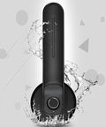 Straight Up Secure Zinc Alloy Fingerprint Door Lock With Two Backup Keys For No Extra Hustle Keyless Entry Smart Home Security Interior Door Handle Hardware and Heavy Duty Auto Lock System Quick Recognition Indoor Office with water splash effect.