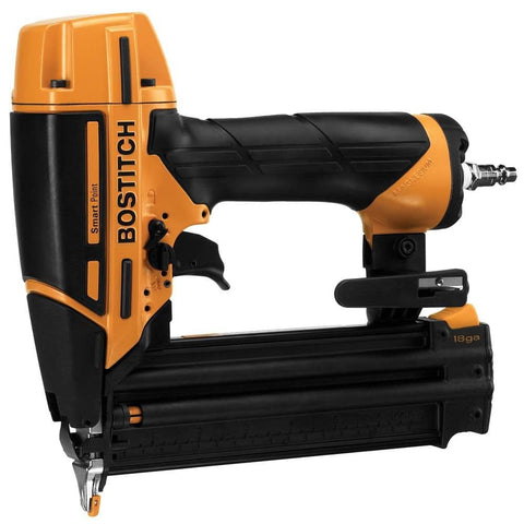 Brad Nailer Kit With Smart Point Technology, 18 Gauge Pneumatic Nailer Delivers 5/8 To 2-1/8 Inch Nails, side view