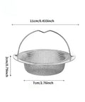 Ditch the Plumbing Headache Forever with This Tough Stainless Steel Sink Strainer Mesh Drain Catcher Filter Screen, 11cm, rust-proof.