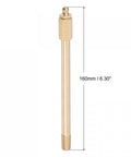 Image of Brass Straight Grease Fitting Set With G1 8 Thread, 160mm Length, Hydraulic Lubrication Fittings for machinery use