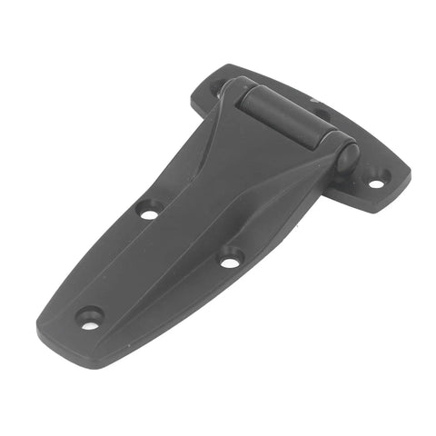 Black zinc alloy T hinge, close up, Adjustable Soft Close Door Hinges 1 Pc Zinc Alloy T Hinge For Cabinets And Doors Quiet Smooth Operation Durable