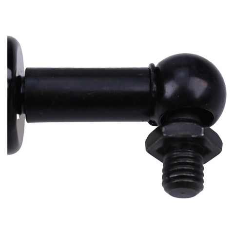 Close-up of Heavy Duty Gas Strut Spring 4160143 ball joint end with bolt for JLG Telescopic Boom Lifts OEM grade part.