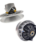 Premium CVT Drive And Driven Pulley Assembly Replaces 0JYA-051000-00001 for CF MOTO Sport 950 800, showcases precision machined components.