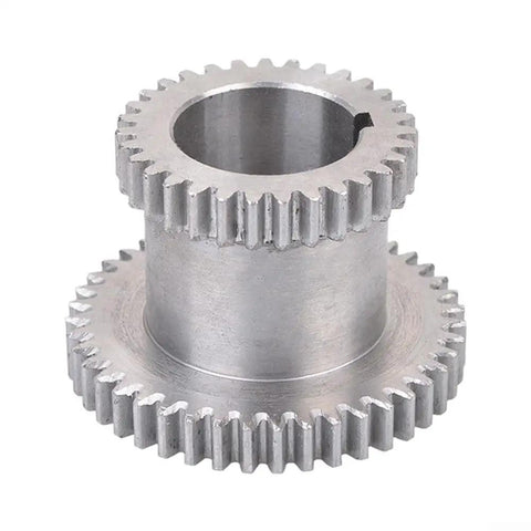 Smooth As Butter Heavy Duty High Low Gear Kit For Mini Lathes 7X12 And 7X14 Machines with precision hardened steel gear.